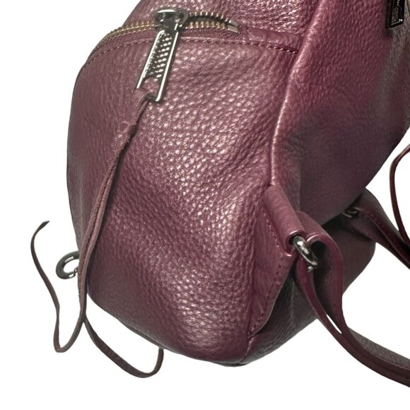 Rebecca Minkoff Julian Leather Backpack - Currant - HF19GPBB01 - Picture 7 of 16